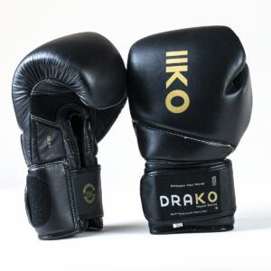 Drako Elite Gold Boxing Gloves