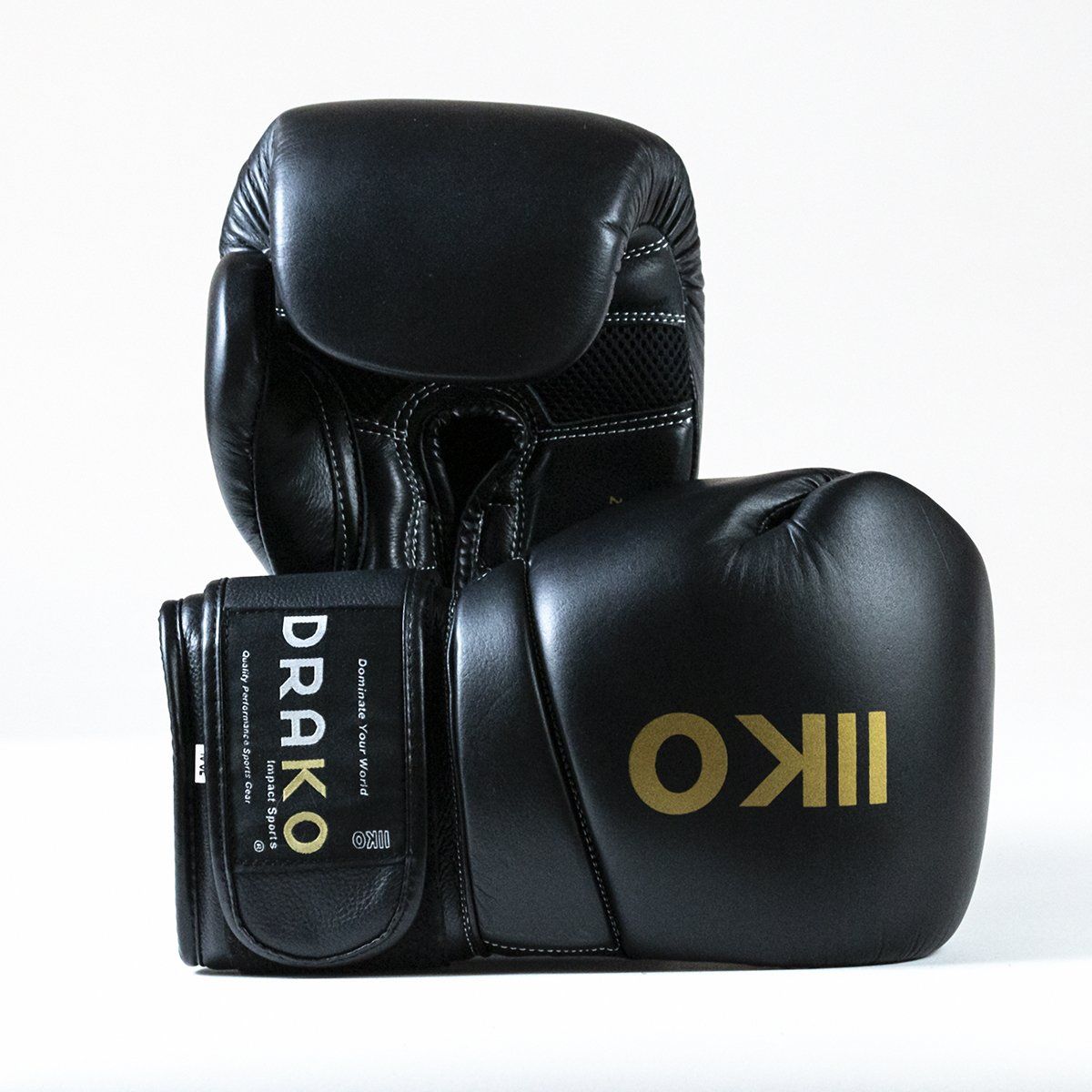 Drako Elite Gold Boxing Gloves