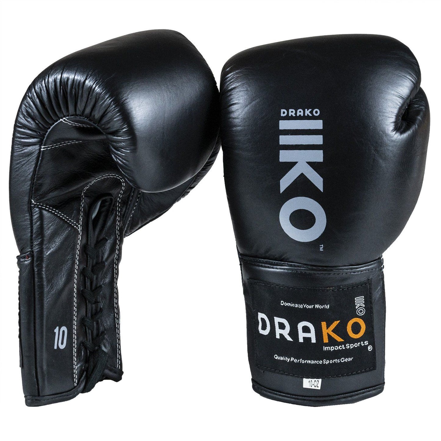 Drako Lace Up Boxing Gloves