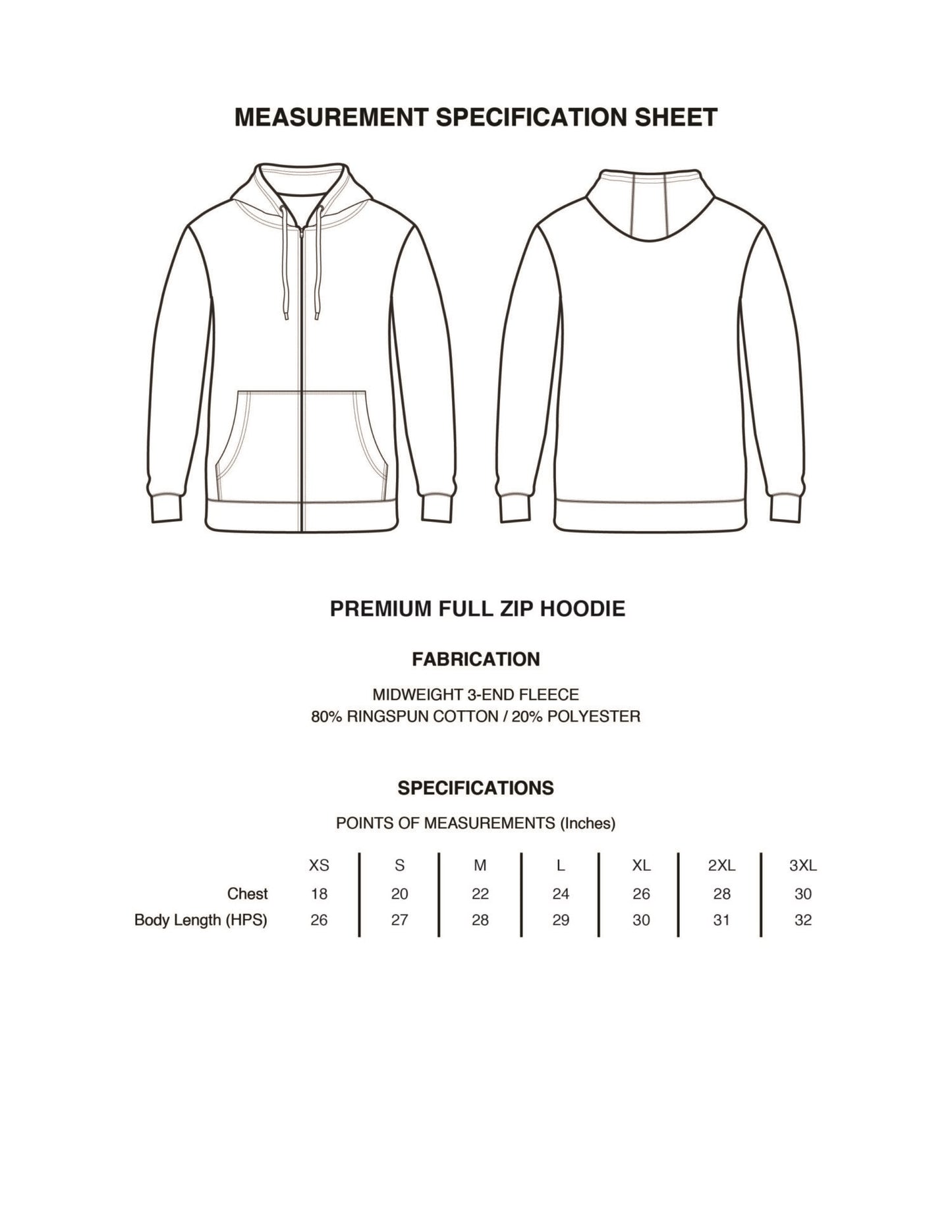 Our Motto V2 Premium Full Zip Hoodie