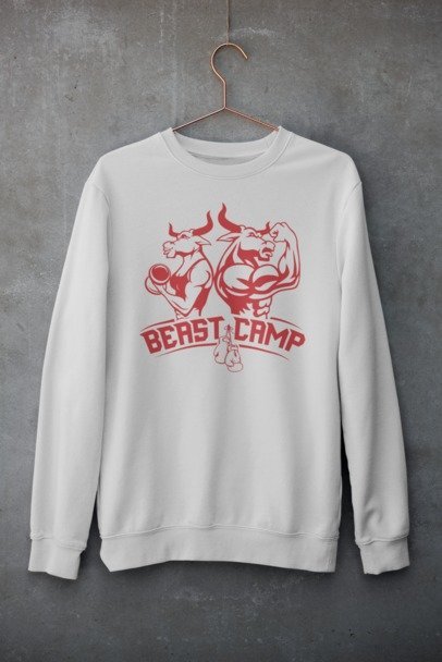 Beast Camp Premium Crewneck Sweater