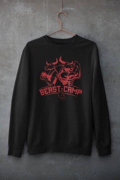 Beast Camp Premium Crewneck Sweater